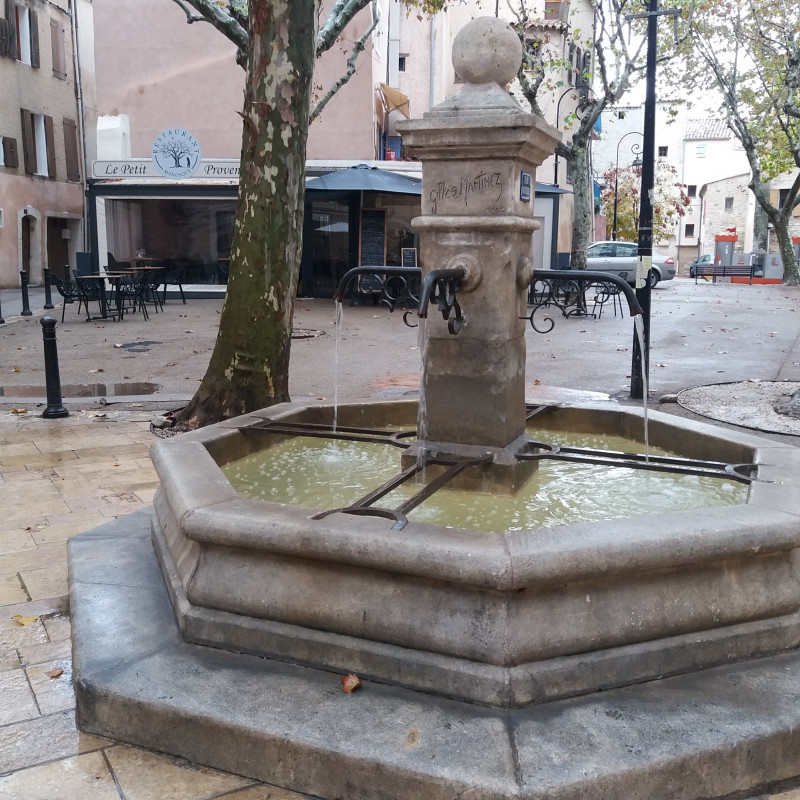Fontaine place Marcel Pagnol
