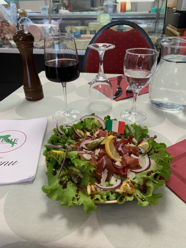 Carpaccio de bresaola