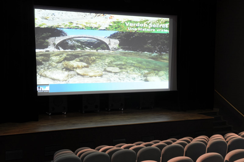 Ecociné Verdon - des salles tout confort !