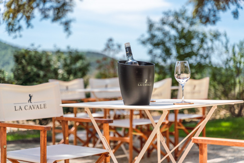 dégustation de vin à la Cavale