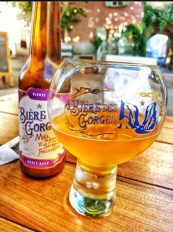 blonde miel de lavande de Valensole et safran du Luberon