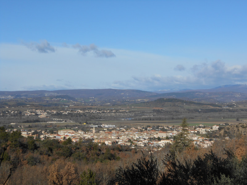 Vue sur Oraison