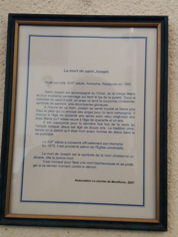Explications sur la toile