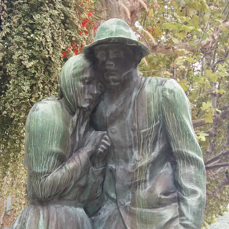 Statue le froid