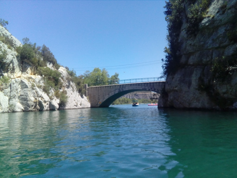 Basses Gorges Pont de Quinson - © DR_MR CAMPETTI Basses Gorges Pont de Quinson