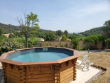 Piscine privée gite
