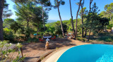 Vue sur le jardin privatif