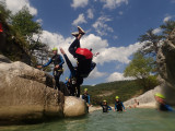 Saut dans le canyon de Jabron avec ROCKSIDERS