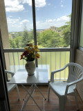 Loggia vue chateau