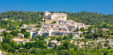 Vue du village et château