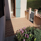 Terrasse coté jardin