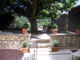 Terrasse ombragée