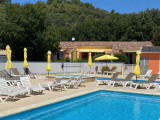 Vue depuis la piscine
