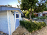 Chalet jeux et terrain pétanque