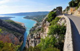 La route des Crètes et une partie des Gorges du Verdon