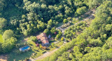 Vue aérienne du domaine