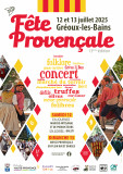 13ème Fête provençale_Gréoux-les-Bains