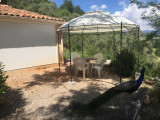Terrasse gîte Esparron
