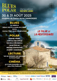 Affiche du Festival Blues & Polar 2025 - 21ème édition à Manosque