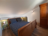 chambre en mezzanine - © Les Terrasses du Castelleras chambre en mezzanine