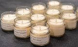 Bougies à la cire végétale naturelle, parfums sans substances cancérigènes