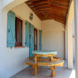 Terrasse coté piscine