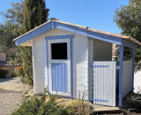 Chalet avec jeux à disposition