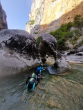 Canyoning Aquatique couloir samson