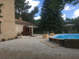La terrasse et la piscine - © DR Christophe Mauvais La terrasse et la piscine