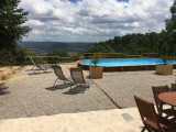 Le paysage depuis la maison - © DR Christophe Mauvais Le paysage depuis la maison