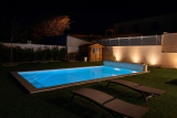 Piscine de nuit