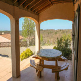Terrasse courverte - © DR_Gites_de_France Terrasse courverte