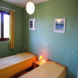 Chambre lit 2x90 - © DR_Gites_de_France Chambre lit 2x90