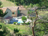 Vue de la piscine - © Gîtes mirabilis Vue de la piscine