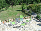 Terrasse - © Gîtes mirabilis Terrasse