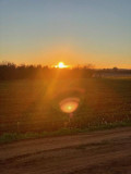 coucher de soleil