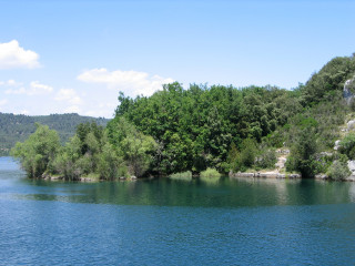 Un balcon sur le lac de Sainte Croix