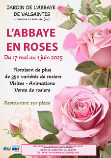 L'Abbaye en Roses_Simiane-la-Rotonde