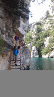 Les gorges du Verdon à Quinson