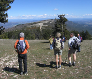 Les crêtes du Luberon
