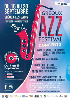 Gréoux Jazz Festival 2026_Gréoux-les-Bains Gréoux Jazz Festival 2026_Gréoux-les-Bains