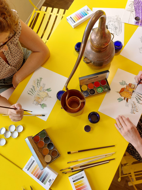 Visite guidée de L'Occitane en Provence