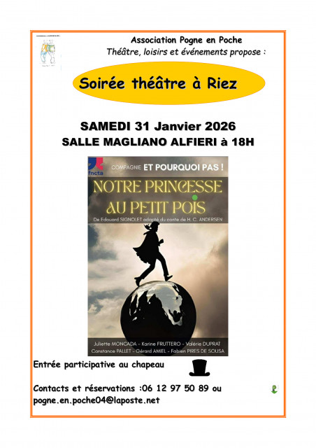 Soirée théâtre à Riez