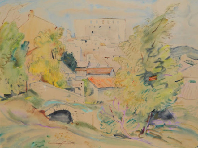 Exposition : Gréoux vu par Lucien Jacques