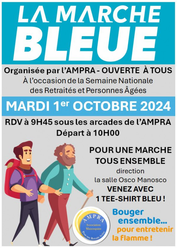 Marche Bleue de l'AMPRA