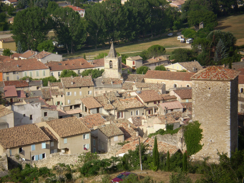 Vue sur les toits de la ville