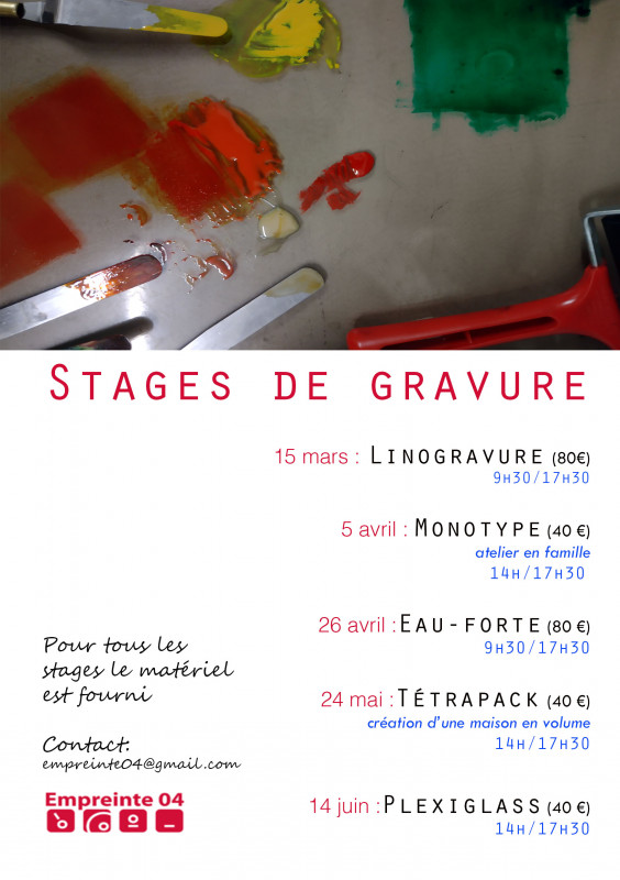 Calendrier stages 2025