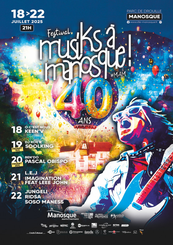 Musiks à Manosque 2025 : 40ème édition_Manosque