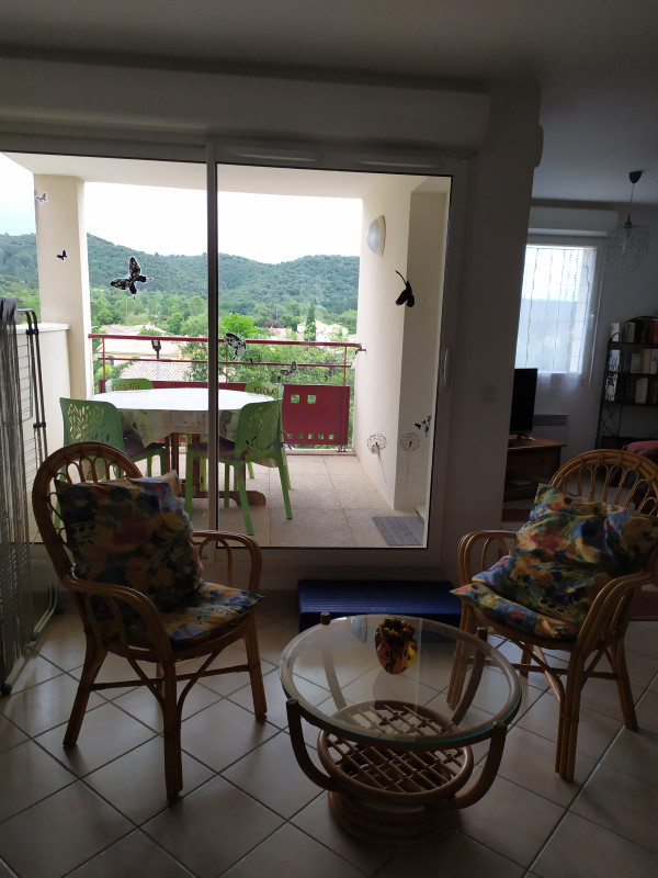 Sejour ouvert sur loggia