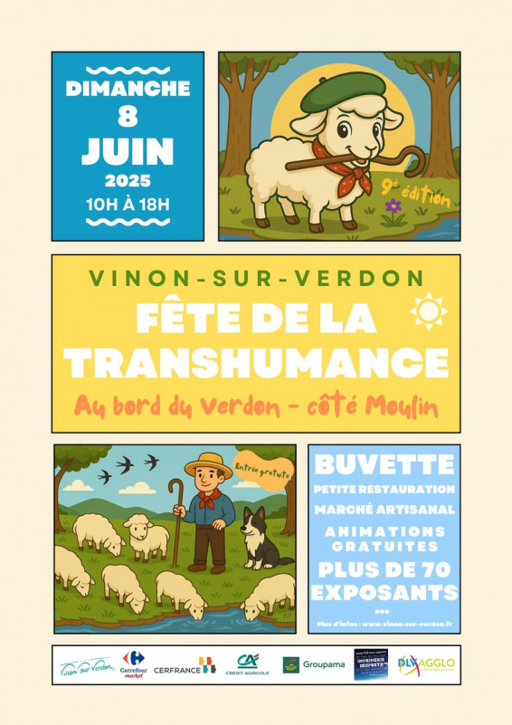 Fête de la transhumance 2025_Vinon-sur-Verdon